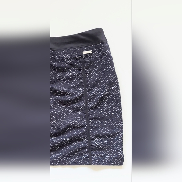 Adidas Golf Womens Small Golf Tennis Skort Black White Polka Dot - Picture 6 of 7